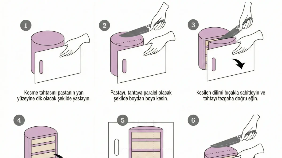 yüksek pasta dilimleme rehberi
